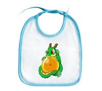 MERCHANDMANIA BABERO AZUL z super shenron bola baby bib del de dragon