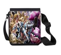 MERCHANDMANIA Bandolera Pequeña alicia en el pais de las maravillas libro obra literaria bolso bandoleer