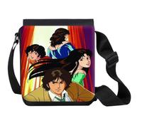 MERCHANDMANIA Bandolera Pequeña anime serie cats eye antigua dibujos retro bolso bandoleer