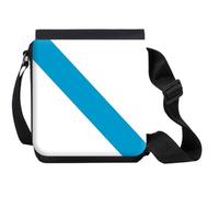 MERCHANDMANIA Bandolera Pequeña bandera de galicia españa comunidad autonoma bolso bandoleer