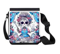 MERCHANDMANIA Bandolera Pequeña carta tarot graciosa meme vida madre cocina amor bolso bandoleer