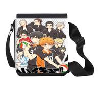 MERCHANDMANIA BANDOLERA PEQUEÑA HAIKYUU TO THE TOP serie anime personajes bolso bandoleer