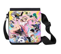 MERCHANDMANIA Bandolera Pequeña Ponkotsu Fuuki Iin to Skirt-take serie anime romance bolso bandoleer