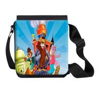 MERCHANDMANIA BANDOLERA PEQUEÑA Willy fog serie vuelta al mundo en 80 dias bolso bandoleer