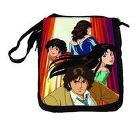 MERCHANDMANIA Bandolera reportero Mediana bolso anime serie cats eye antigua dibujos retro bolsa mochila hombro