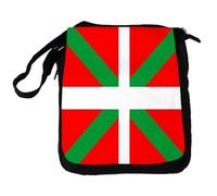 MERCHANDMANIA Bandolera reportero Mediana bolso bandera de euskadi españa comunidad autonoma vasca bolsa mochila hombro