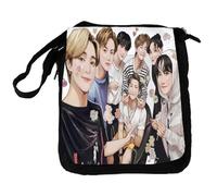 MERCHANDMANIA Bandolera reportero Mediana bolso bts grupo kpop fanart anime Dyonisus ProMeTheUs bolsa mochila hombro