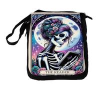 MERCHANDMANIA Bandolera reportero Mediana bolso carta tarot graciosa meme lector libros biblioteca bolsa mochila hombro