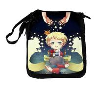 MERCHANDMANIA Bandolera reportero Mediana bolso el principito fanart libro historia cuento planeta cometa bolsa mochila hombro