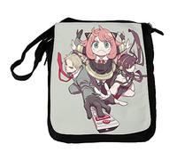 MERCHANDMANIA BANDOLERA REPORTERO MEDIANA BOLSO spy family familia espias anime anya forger bolsa mochila hombro.