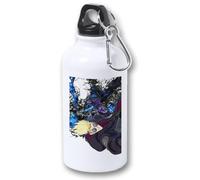 MERCHANDMANIA Bidón 400ml metálico anime serie Trigun Stargaze vash stampede para viaje y deporte