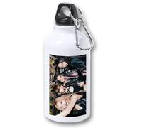 MERCHANDMANIA Bidón 400ml metálico cantantes chicas grupo Deadline World Tour para viaje y deporte