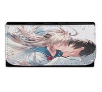 MERCHANDMANIA Billetera Billetero Atri My Dear Moments Natsuki Ikaruga Mujer señora Negro Monedero