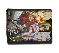 MERCHANDMANIA Billetera Billetero Bye Bye Earth Mundo kemonomimi Animales Hombre Caballero Negro Monedero