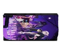 MERCHANDMANIA Billetera Billetero Call of The Night Temporada 2 Anime Romance Mujer señora Negro Monedero