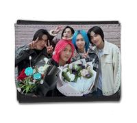 MERCHANDMANIA Billetera Billetero Cantantes KPOP dxmon Girls Love Boys Love Girls Hombre Caballero Negro Monedero