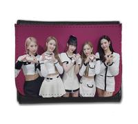 MERCHANDMANIA Billetera Billetero Cantantes KPOP geenious ye Young si on Hombre Caballero Negro Monedero