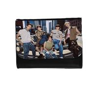 MERCHANDMANIA Billetera Billetero Chicos Cantantes Famosos Fashion Talk to You Unisex Negro Monedero