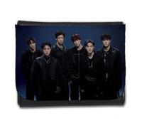 Merchandmanía Billetera Billetero Chicos Cantantes Grupo Touch and go Hombre Caballero Negro Monedero