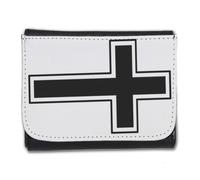 Merchandmanía Billetera Billetero Cruz Cristiana Cristo Jesus Hijo de Dios Iglesia Hombre Caballero Negro Monedero