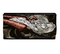 MERCHANDMANIA Billetera Billetero Dracula Arte Videojuego Medieval Retro Gamer Mujer señora Negro Monedero