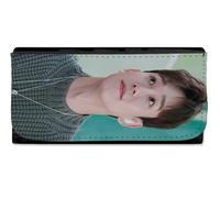 MERCHANDMANIA Billetera Billetero Exo Personaje KPOP Cantante 2025 Chen Mujer señora Negro Monedero