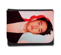 MERCHANDMANIA Billetera Billetero Exo Personaje KPOP Cantante 2025 D.O. Hombre Caballero Negro Monedero