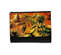 MERCHANDMANIA Billetera Billetero Fist of The North Star seriehokuto no Ken Anime Unisex Negro Monedero