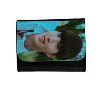 MERCHANDMANIA Billetera Billetero Grupo KPOP dxmon tk Hyperspace 911 Unisex Negro Monedero