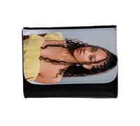 MERCHANDMANIA Billetera Billetero Grupo KPOP katseye Manon I'm Pretty Unisex Negro Monedero