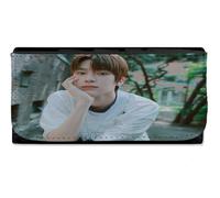 MERCHANDMANIA Billetera Billetero Grupo KPOP nct sion Love on The Floor Mujer señora Negro Monedero