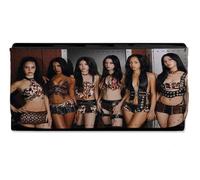 MERCHANDMANIA Billetera Billetero Grupo Mundial Cantantes Love Was a Trap Mujer señora Negro Monedero