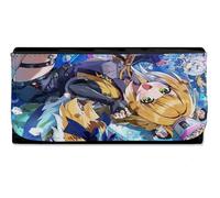 MERCHANDMANIA Billetera Billetero Juego Anime RPG Personaje zenless Zone Zero fufu Mujer señora Negro Monedero