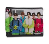 MERCHANDMANIA Billetera Billetero Kickflip Chicos KPOP 2025 See You On Tomorrow Hombre Caballero Negro Monedero