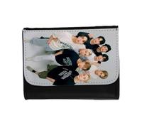 MERCHANDMANIA Billetera Billetero Kids SKZ Replay Connected Limbo Doodle Unisex Negro Monedero