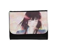 MERCHANDMANIA Billetera Billetero Kimi ni Todoke Personaje sawako Temporada 3 Unisex Negro Monedero