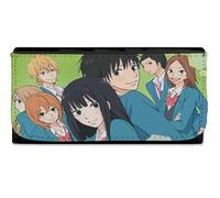 MERCHANDMANIA Billetera Billetero Kimi ni Todoke Tercera Temporada Personajes Mujer señora Negro Monedero