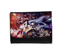 MERCHANDMANIA Billetera Billetero Kimi to Boku no Saigo no Senjou Temporada 2 Unisex Negro Monedero