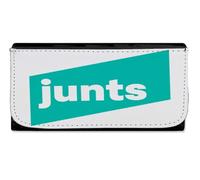 Merchandmanía Billetera Billetero Logo Partido politico junts per Catalunya cataluña Mujer señora Negro Monedero