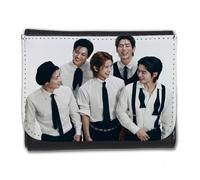 MERCHANDMANIA Billetera Billetero mytro Chicos KPOP waterwheel oh my Dear Hombre Caballero Negro Monedero