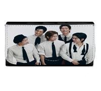 MERCHANDMANIA Billetera Billetero mytro Chicos KPOP waterwheel oh my Dear Mujer señora Negro Monedero