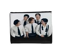 MERCHANDMANIA Billetera Billetero mytro Chicos KPOP waterwheel oh my Dear Unisex Negro Monedero