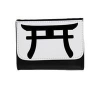 Merchandmanía Billetera Billetero Religion sintoista fe Puerta Kami espiritus Yokai Dioses Unisex Negro Monedero