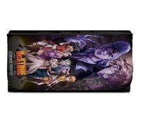 MERCHANDMANIA Billetera Billetero Serie Anime dr Stone cuarta Saga Temporada Personajes Mujer señora Negro Monedero
