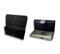 MERCHANDMANIA Billetera Billetero Serie Anime dr Stone Temp 4 Personaje Stanley Mujer señora Negro Monedero