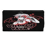 MERCHANDMANIA Billetera Billetero Serie Anime Sexy Will You be my Pawn rias Gremory DXD Mujer señora Negro Monedero