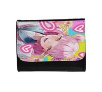 MERCHANDMANIA Billetera Billetero Serie Anime sheihantai na Kimi to boku Suzuki Unisex Negro Monedero