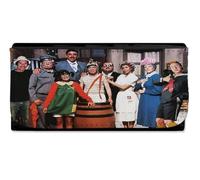 MERCHANDMANIA Billetera Billetero Serie Antigua Retro vecindario vecinos Amigos Mujer señora Negro Monedero