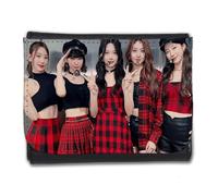 MERCHANDMANIA Billetera Billetero Smart Hot cancion Grupo Chicas Mundial Hombre Caballero Negro Monedero
