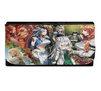 MERCHANDMANIA Billetera Billetero Tate no yuusha Personajes Temporada 4 Anime isekai Mujer señora Negro Monedero